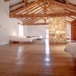 8 bed dormitory with 8 single beds