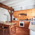 the kitchen - Domaine de la Léotardie Dordogne France