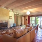 the living/dining room - Domaine de la Léotardie Dordogne France